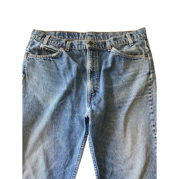 Vintage Levi’s 517 Orange Tab 70s 80s Bootcut Jeans Tag 38 x 30 Meas. 36 X 30 - Picture 4 of 6